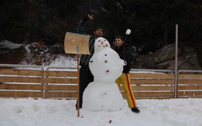 Premier « vrai » jour du camp hiver !